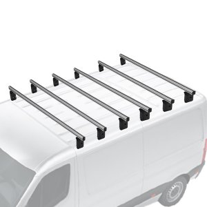 Mercedes Sprinter Roof Rack Cross Bars - Omac - Professional 6Pcs - Gray - '18-'22